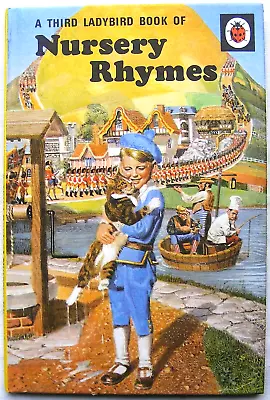 Vintage Ladybird Book – Third Nursery Rhymes–Series 413–Nearly Mint +FREE COVER+ • £14.99