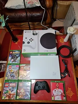 Microsoft Xbox One X 1tb White Special Console Boxed Mega Bundle Grade A- Vgc! • £175