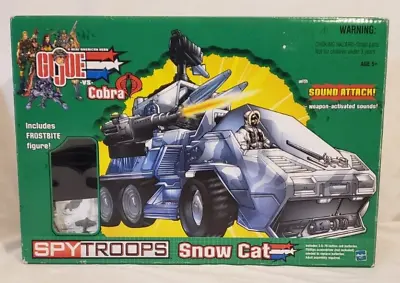 TOYS R US G.I. Joe 2003 Spy Troops Snow Cat W/o Frostbite Figure - READ DESC • $54.59