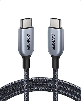 $71.99 • Buy Anker 765 USB C To USB C Cable 140W Nylon Fast Charging USB C Cable For Macbook 