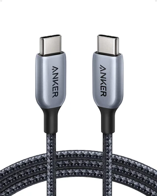 $71.99 • Buy Anker 765 USB C To USB C Cable 140W Nylon Fast Charging USB C Cable For Macbook 