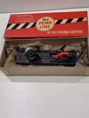 Vintage Ho 1950’s Penn Line Reading Railroad With Operating Search Light • $32.70