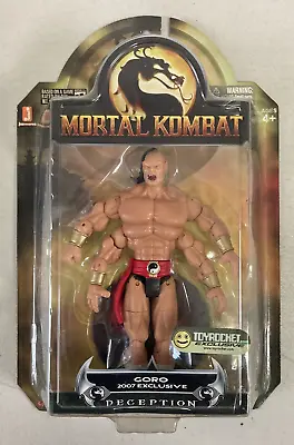 Mortal Kombat Goro Deception 2007 SDCC Toyrocket Exclusive Action Figure On Card • $199.99