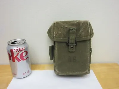 *FLAWS* Original US Military Vietnam War M1956 M56 Ammo Pouch - Dated Sept 1959 • $19.79