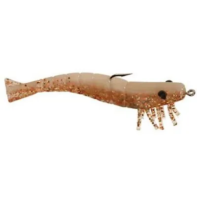 D.O.A. FSH-3-3P-324 Shrimp Copper Glo 3  Soft Plastic Fishing Sinkbait Lure • $12.81