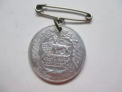 Great Britain Edward VIII Intended Coronation Pin/Medallion 1937 • $19.99