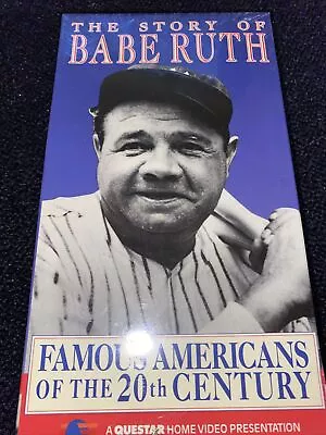 Story Of Babe Ruth VHS 1991 Baseball Documentary • $5