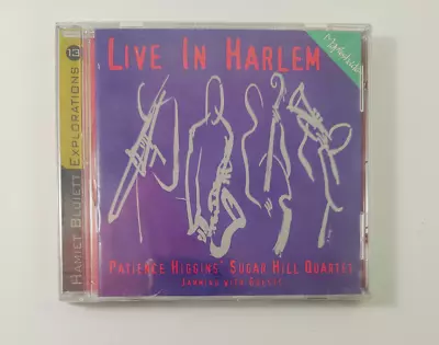 Patience Higgins’ Sugar Hill Quartet LIVE IN HARLEM [CD] BRAND NEW & SEALED J7 • $14.95