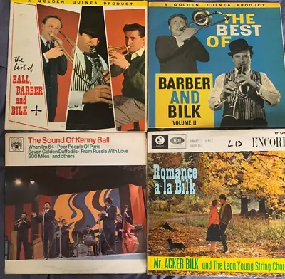 Acker Bilk Kenny Ball 4 X Jazz LP's Best Of Sound OfBest Of II Romance A La • £0.75