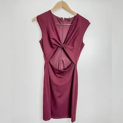 Marciano Women’s Open Front Wine Color Mini Dress Size Small • $28