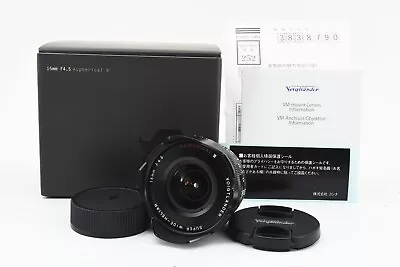[Top Mint] Voigtlander SUPER WIDE-HELIAR 15mm F4.5 Asph III VM For Leica M Japan • $559.99