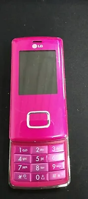 LG KG800  Mobile Phone Pink -Tested And Working - Unlocked Except 3 Network • £19.99