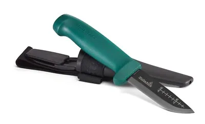 Hultafors 380110 - 225mm Carbon Steel Outdoor Knife OK1 (Green Plastic Handle) • $38.75
