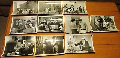 Vintage  Movie Stills  B&W Photograph Lot (10 Dif.)  8  X 10     #33 • $30