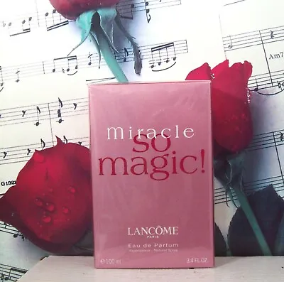Lancome Miracle So Magic EDP Spray 3.4 FL. OZ. Sealed Box. • $249.99