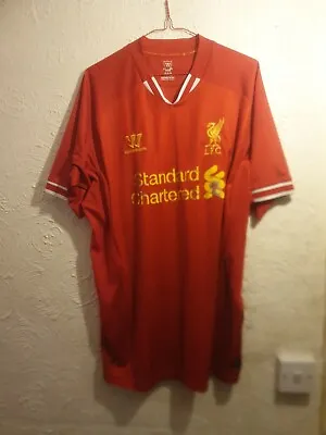 £9.99 • Buy Mens Warrior Liverpool Home Football 96 On The Back Of Shirt 2012 - 2013 Size XL