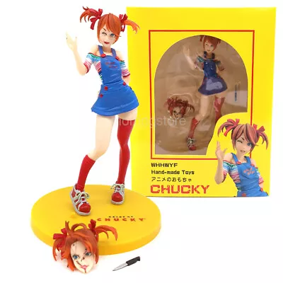 Child's Play Bride Of Chucky 20cm Action Figure HORROR CHUCKY PVC Staute Boxed • $40.99