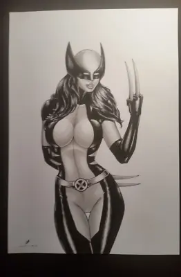 Marvel X-23 Original Art - Sidney Cintra Brazil 3.6 12x17 2015 Or Prior X-Men • $30