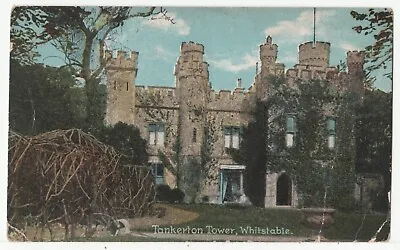 Whitstable Tankerton Tower By Delittle Fenwick - Postcard #d828 • £1.25