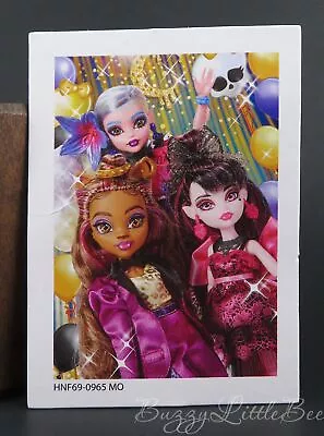 Monster High Doll G3 Clawdeen Wolf Monster Ball Trading Card Photo Of The Girls • $13.99