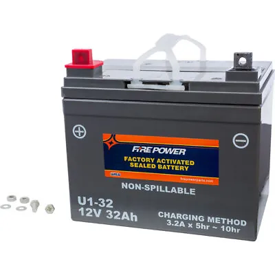 Fire Power Factory Activated Sealed Battery U1-32 Fits YAMAHA RHINO VIKING YXZ • $149.04