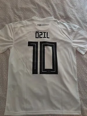 Ozil Adidas Germany 2018 World Cup Home Jersey Men's Large NWOT • $99.99
