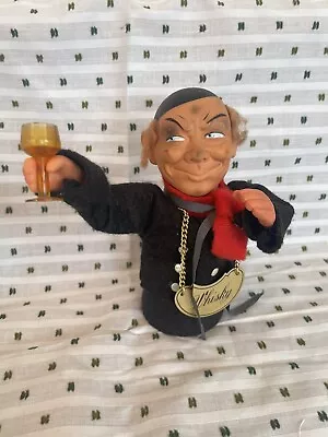 Vintage East German Whiskey Man Spring Puppet Pat Kelly 1974 • $54.58