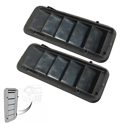 2pcs Back Panel Cab Air Vent Relief Grille For 1999-2021 Chevrolet GMC 13596856 • $28.49
