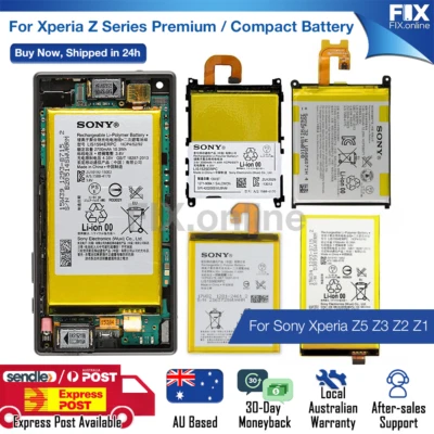 $13.68 • Buy Genuine Battery Replacement Repair For Sony Xperia Z1 Z2 Z3 Z5 Premium Compact S