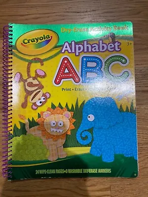 $13 • Buy Crayola ALPHABET ABC Dry Erase Jumbo Activity Book