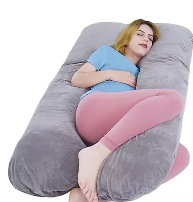 Pregnancy Pillow U-Shape Full Body Pillow Maternity Support For Pregnant Women • $33.22