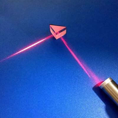 $7.99 • Buy Optical Glass Triangular Prism Right Angle Total Reflection Laser 15*15*15mm