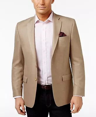 Lauren Ralph Lauren Mens Classic Fit Neat UltraFlex Sport Coat Tan 38S • $40.50