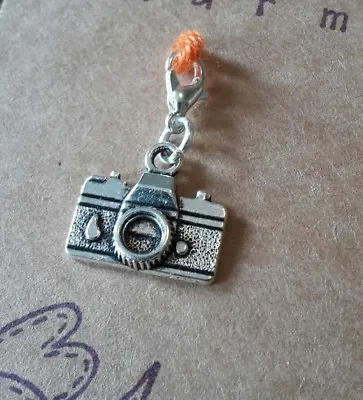 DSLR Camera Clip On Charms For Bracelets Keyring Zip • £2.35