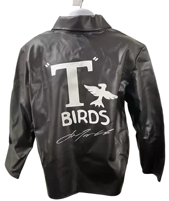 John Travolta Signed Grease T Birds Jacket Authentic Autograph Beckett Witness • $550