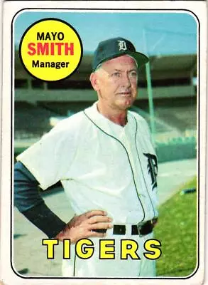1969 Topps #40 Mayo Smith • $1.39