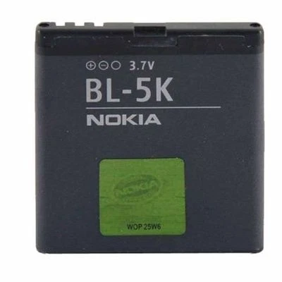 $168.55 • Buy LOT OF 100 OEM Nokia BL-5K 1200mAH 3.7V Batteries For N85 N86 C7-00 X7