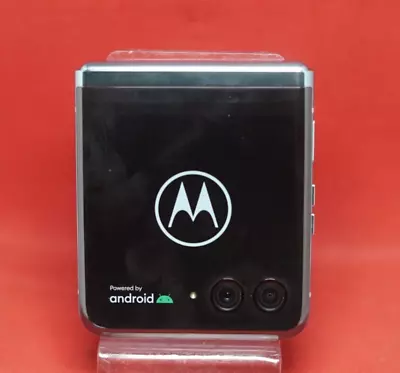 *AS-IS* Motorola Razr+ Plus 2023 256GB Unlocked Glacier Blue (BAD LCD) FOR PARTS • $124.99