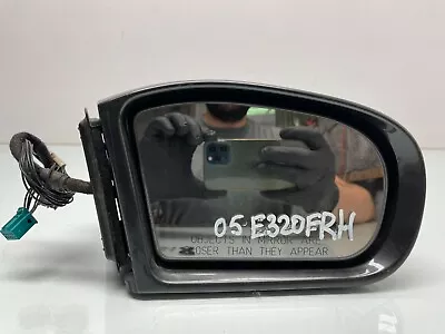 Mercedes E-class W211 RIGHT PASSENGER SIDE REAR VIEW DOOR MIRROR Gray C753 OEM • $80.97