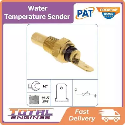 PAT Premium Water Temperature Sender Fits Chevrolet Corvette C3 5.7L V8 LM1 • $28.70