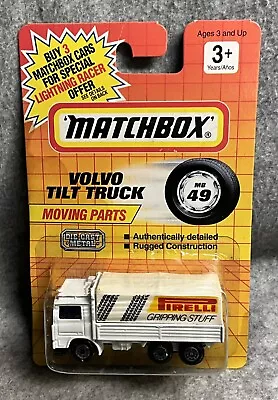 1992 Matchbox Volvo Tilt Truck #49 • $7.50