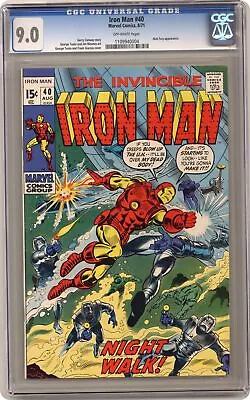 Iron Man #40 CGC 9.0 1971 1109940004 • $130