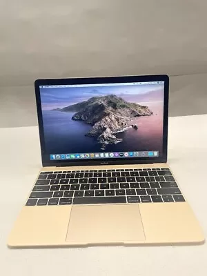 Apple MacBook 12  Intel Dual Core M 1.2GHz 8GB 512GB SSD Gold A1534 Bad Keyboard • $199.99