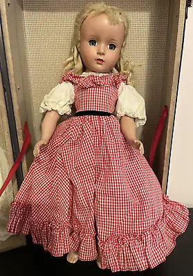 Madame Alexander Doll Little Women Amy Hard Plastic Loop Curls 1950s 14  • $89.99