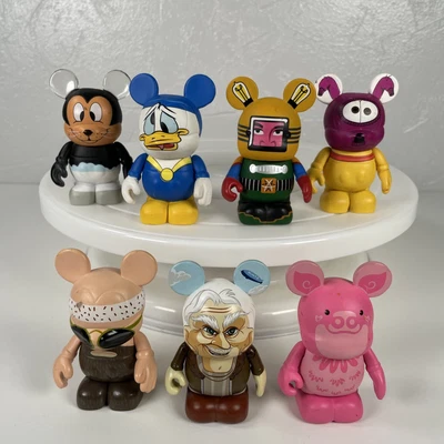 £29.99 • Buy Disney Vinylmations Bundle Job Lot X7 Vinyl Collectable Figures Collection Set