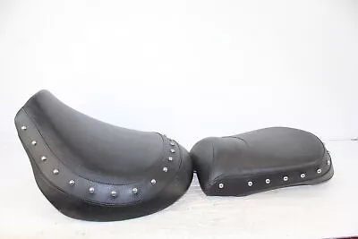 2008 2009 Suzuki Boulevard C109r Vlr1800 Pair Front & Rear Seat Seats Studded • $212.49