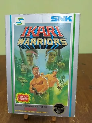 Ikari Warriors Nintendo NES Game With Box Manual 1987 • $35