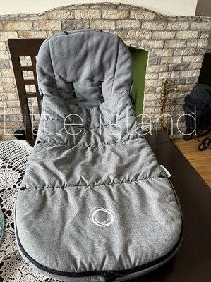 £41.99 • Buy Bugaboo Universal Footmuff Cameleon Bee Donkey Buffalo Fox -grey VG Condition