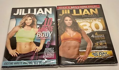 Jillian Michaels 10 Minute Body Transformation & Ripped In 30 DVD Exercise Video • $5.99