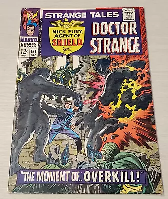 Strange Tales #151 (1966) 1st Jim Steranko Work At Marvel Comics Must Sell  • $18